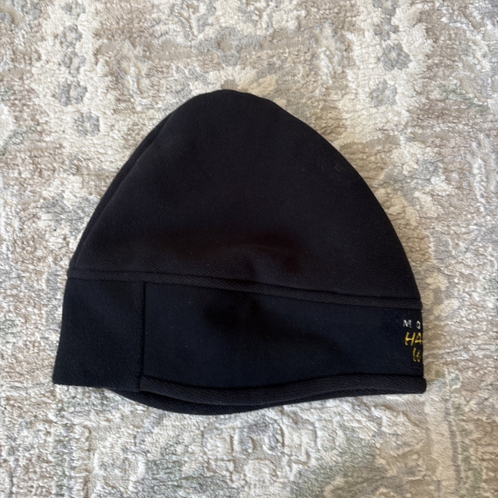 Mountain Hardwear Gore Windstopper Beanie Hat Adult S Polartec Fleece Black